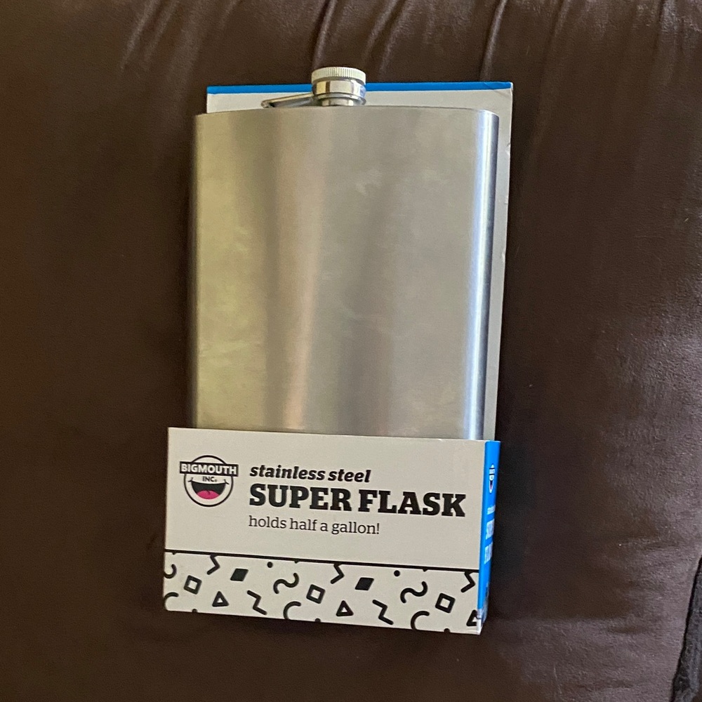 BigMouth Inc. Stainless Steel Super Flask - Silver